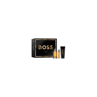 Hugo boss Zestaw upominkowy The Scent EDT 100ml, miniaturowa woda toaletowa 10ml i żel pod prysznic 100ml