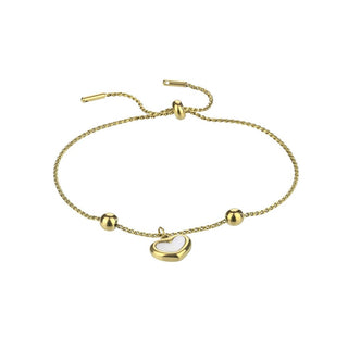 Emily westwood Bracciale Jazlyn Acciaio con cuori — Bracciale