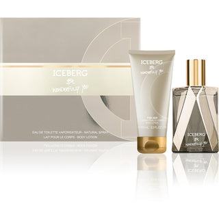 Iceberg Be Wonderfully You Gavesæt til kvinder Eau de Toilette 100ml + Duftende Bodymilk 100ml