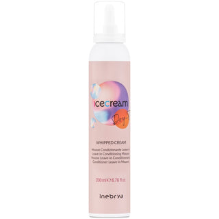 Inebrya Ice Cream Dry-T Skummande balsam för vispad grädde 200 ml