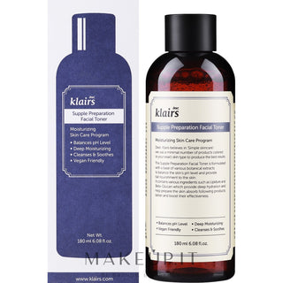 Klairs 서플 프레퍼레이션 하이드레이팅 토닉 로션 리밸런싱 스킨 pH 180ml