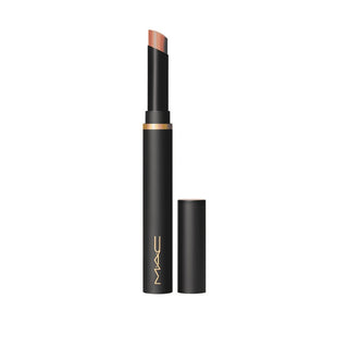 MAC Cosmetics Pulver Kiss Velvet Blur Slim Stick Matt återfuktande läppstift Color Spice World 2 g