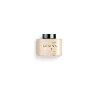 Makeup Revolution Μπέικιν πάουντερ σε σκόνη σε σκόνη Banana Light - Διαφανής σκόνη 32,0 γρ.