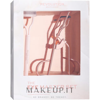 Makeup Revolution Σετ χτένας και ψαλιδιού βλεφαρίδων Master