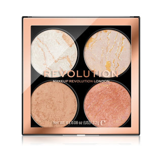 Makeup Revolution Παλέτα προσώπου Cheek Kit Take a Breather 4 x 2,2 γρ