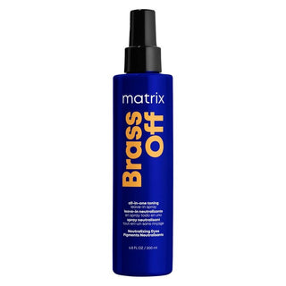 Matrix Brass Off hårspray neutraliserande för gula toner 200 ml