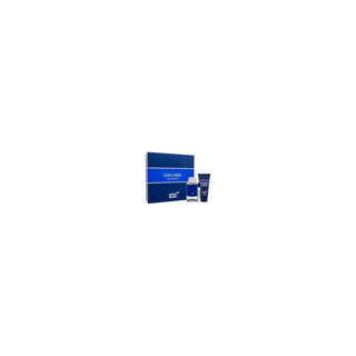 Mont Blanc Σετ δώρου Explorer Ultra Blue EDP 100 ml, Miniature EDP 7,5 ml και αφρόλουτρο 100 ml