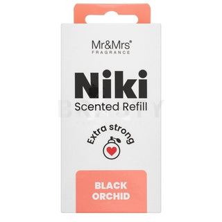 Mr&mrs fragrance Niki Black Orchid - Náplň do auta do černého auta