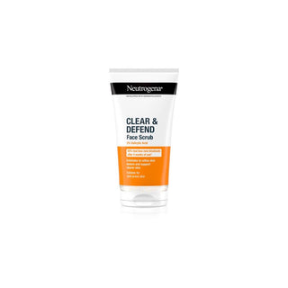 Neutrogena Clear & Defend Scrub - Kasvojen kuorinta ongelmaiholle - 150 ml