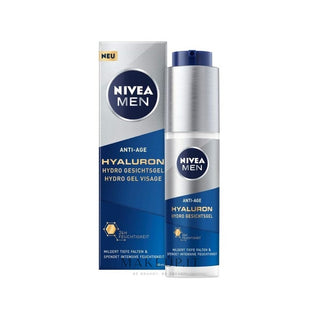 Nivea Men Hyaluron Anti-Age Hydro Viso - Odświeżający żel do skóry - 50ml