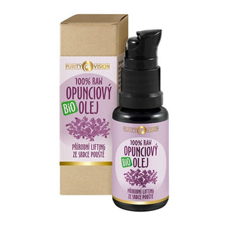 Purity vision Olio Bio Opunzia 100% Crudo 30ml — Olio di opunzia