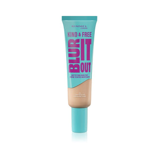 Rimmel Kind & Free Blur It Out Leichtes Mattierendes Make-up 30 ml 001 Fair Porcelain 