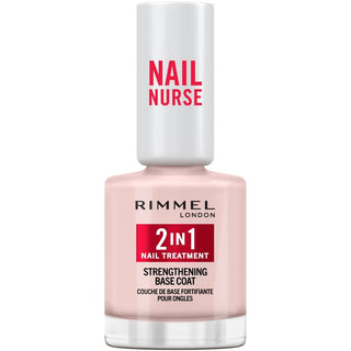 Rimmel Nail Nurse 2-in-1 kynsien aluslakka kiinteyttävällä vaikutuksella 12 ml
