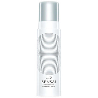 Gel limpiador transparente purificante sedoso Sensai 145 ml
