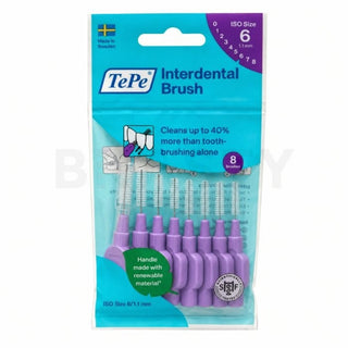 Tepe Mezizubní kartáčky běžné (1,1 mm fialové, 8 ks)