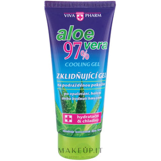 Vivaco VivaPharm Aloe Vera Beroligende Forfriskende Gel Efter Solbadning og Insektbid - 100ml