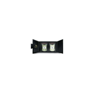 Woodwick Set Regalo Camino e Lino 275 g — Candela