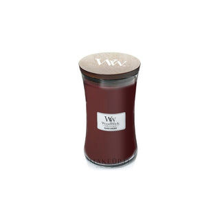 Woodwick Black Cherry Jar - Scented Candle - 85g