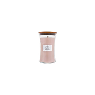 WoodWick Vanilla & Sea Salt 609,5 g — Candela Profumata