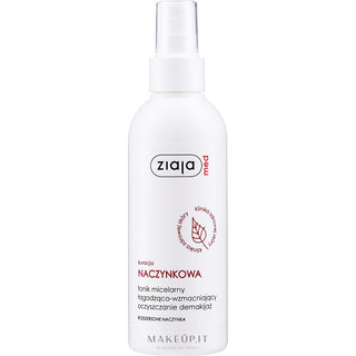 Ziaja Med Soin Apaisant Capillaire - Tonique Nettoyant pour Peaux à Varices - 200 ml