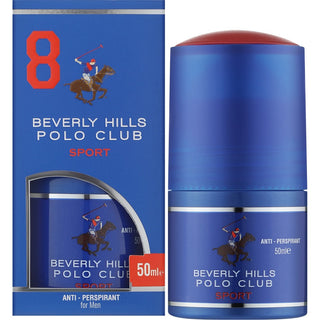 Beverly Hills Polo Club Sportdeodorant roll-on for menn 50 ml