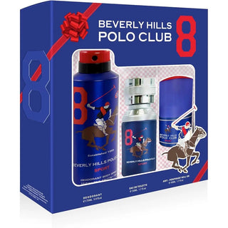 Beverly Hills Polo Club Zestaw 1982 Sport 8 Woda toaletowa 50 ml + Dezodorant w sprayu 175 ml + Roll-On 50 ml 