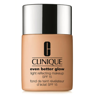 Reflektierende Flüssiggrundierung Clinique Even Better Glow WN 54 Honigweizen LSF 15 30 ml