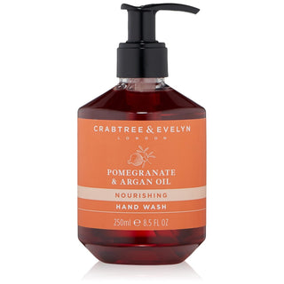 Crabtree & Evelyn Θρεπτικό υγρό σαπούνι χεριών με ρόδι και έλαιο argan 250ml