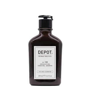 Depot, 100 Hair Cleansing No. 105, antracit, șampon de păr, pentru detoxifiere, 250 ml