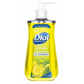 Dial Antibacterial Kitchen Lemon & Sage Liquid Hand Soap 221ml