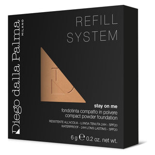 Diego Dalla Palma Stay On Me Refill - Kompakt puderfoundation 55 - Terracotta-H (6 g)