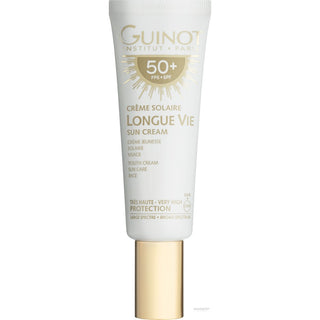 Guinot Longue Vie Crema Solare Anti Age Viso SPF 50+ 50 ml — Crema solare anti-age