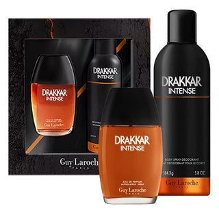 Satz Guy Laroche: Drakkar Noir Intense Eau de Parfum für Männer 100 ml + Drakkar Noir Intense Body Spray 200 ml
