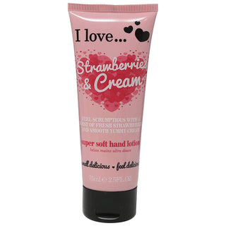 I Love... Mansikat ja käsivoide 75ml