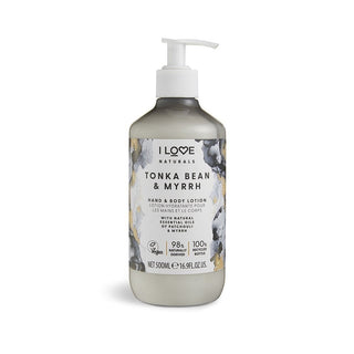 I Love Naturals Fava Tonka e Mirra 500 ml — Lozione corpo