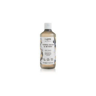 I Love Naturals Collection Feuchtigkeitsspendendes Duschgel mit Tonkabohne und Myrrhe, 500 ml