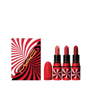 MAC Mini Läppstiftsset Cream Awespicious och Sleight of Grand - Naturlig och Matt Look 