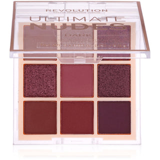 Makeup Revolution Παλέτα σκιών Ultimate Nudes 8.1g Dark