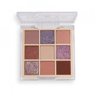Makeup Revolution Παλέτα σκιών ματιών Ultimate Nudes με ανοιχτό χρώμα 8 γρ