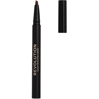 Makeup Revolution Bushy Matita Crema Sopracciglia Marrone Scuro 5 ml — Matita sopracciglia