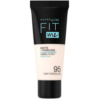 Maybelline Tilpas mig! Matte + Porefri Foundation 095 Lys Porcelæn 30 ml