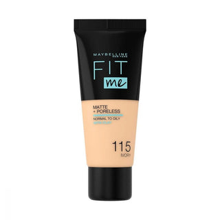 Maybelline Tilpas mig! Mat + Porefri Foundation 115 Elfenben 30 ml