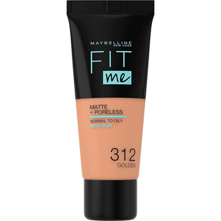 Maybelline Fit Me Matte + Poreless Foundation 312 Gylden 30ml