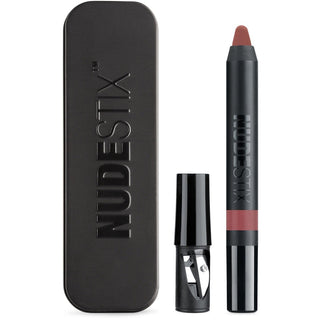 Nudestix, قلم شفاه مطفي مكثف، 2 في 1 وأحمر خدود، Purity، 2.5 جرام