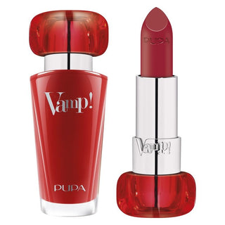 Pupa Vamp Extreme Color Lipstick med volymgivande behandling 202 Lovely Cherry (3,5 G)