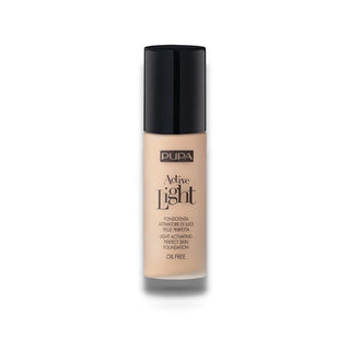 Pupa Active-Light öljytön kirkastava nestemäinen meikkivoide 51 Sandy Brown 30 ml