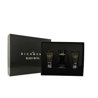 Jr Black Metal Eau de Toilette 100 ml + Körperlotion 50 ml + Duschgel 50 ml