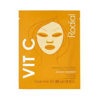 Rodial Vitamina C Energizzante Maschera in Tessuto Viso 20 g — Maschera Viso