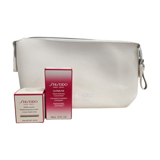 Shiseido White Lucent Set Aufhellende Tagescreme 15 ml + Aufhellendes Serum 10 ml 