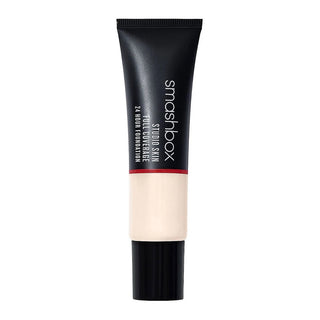 Smashbox Fond de ten lichid Studio Skin High Cover 0.2 Foarte deschis, cald și piersică, 30 ml